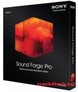 SOUND FORGE Pro Crack